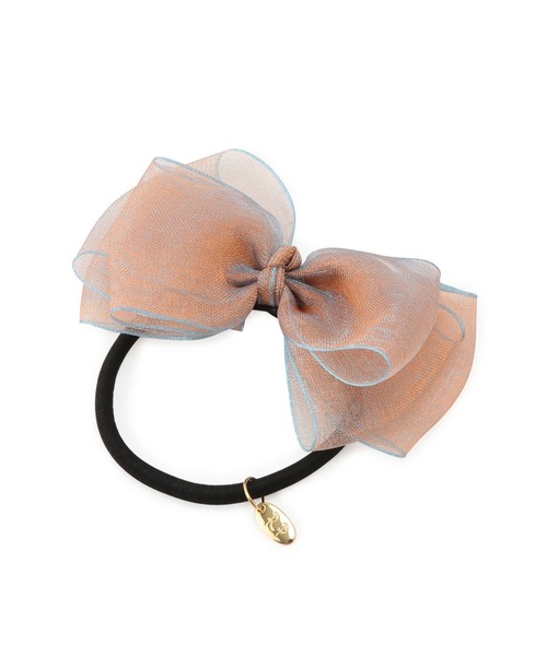 ROPE' PICNIC（ロペピクニック）の「オーガンジーラメリボンポニー（ヘアゴム・レディース・ダークパープル/ピンク系その他2/ブルー系その他・FREE）」の4枚目の写真