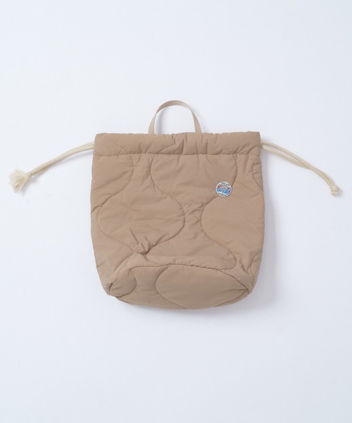 WHIMSIC（ウィムジック）の「【UNISEX】キルティングパーソナルエフェクトバッグ（ハンドバッグ・メンズ・ベージュ/ホワイト/ブラック・FREE）」の5枚目の写真