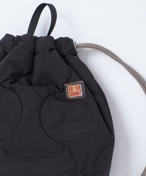 WHIMSIC（ウィムジック）の「【UNISEX】キルティングパーソナルエフェクトバッグ（ハンドバッグ・メンズ・ベージュ/ホワイト/ブラック・FREE）」の11枚目の写真