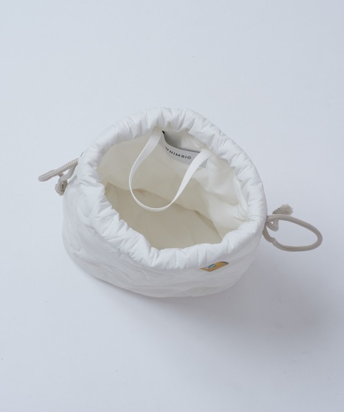 WHIMSIC（ウィムジック）の「【UNISEX】キルティングパーソナルエフェクトバッグ（ハンドバッグ・メンズ・ベージュ/ホワイト/ブラック・FREE）」の14枚目の写真