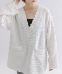 [mline]ツイードプルオーバー