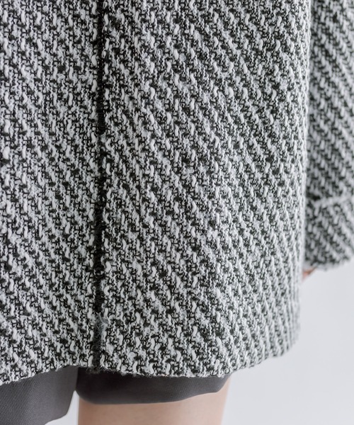 mline（エムライン）の「[mline]ツイードプルオーバー（ニット/セーター・レディース・ブラック/アイボリー/ブラック系その他・FREE）」の21枚目の写真