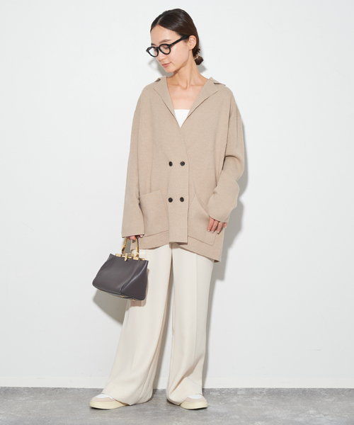 plage（プラージュ）の「《追加》ミラノリブニットジャケット（ニット