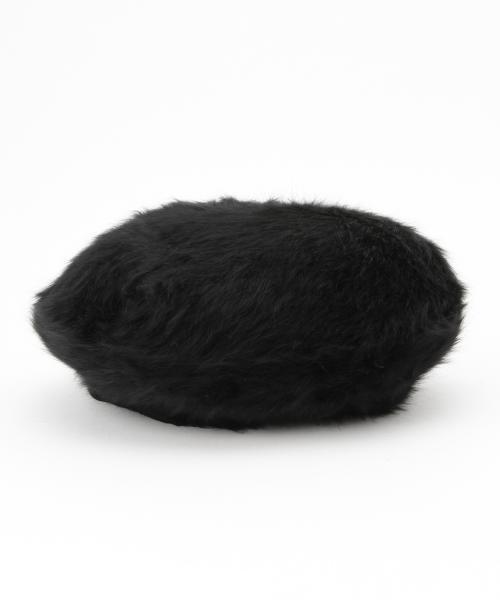 Ray BEAMS（レイビームス）の「Ray BEAMS / アンゴラ ベレー（ハンチング/ベレー帽・レディース・ホワイト系その他/ライトグレー/ブラック・ONE SIZE）」の14枚目の写真