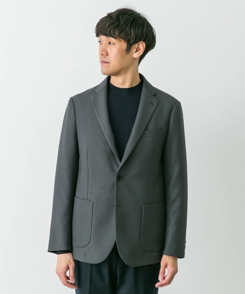 URBAN RESEARCH DOORS（アーバンリサーチドアーズ）の「『イージーケア』LIFE STYLE TAILOR　ウールライクストレッチジャケット（スーツジャケット・メンズ・グレー・LARGE/SMALL/X-LARGE/MEDIUM）」の8枚目の写真