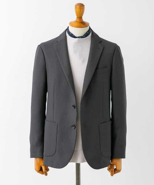 URBAN RESEARCH DOORS（アーバンリサーチドアーズ）の「『イージーケア』LIFE STYLE TAILOR　ウールライクストレッチジャケット（スーツジャケット・メンズ・グレー・LARGE/SMALL/X-LARGE/MEDIUM）」の11枚目の写真