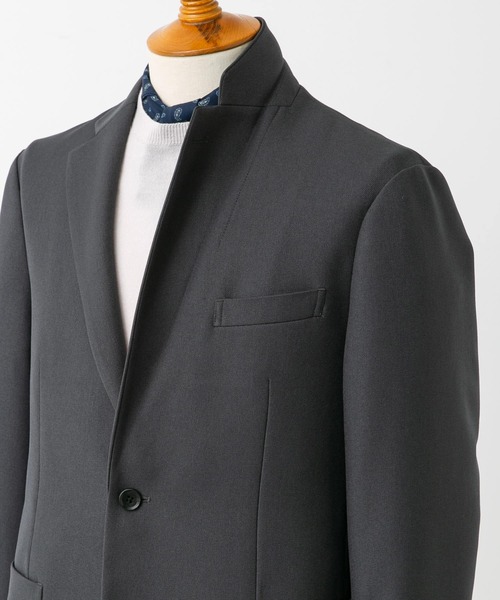 URBAN RESEARCH DOORS（アーバンリサーチドアーズ）の「『イージーケア』LIFE STYLE TAILOR　ウールライクストレッチジャケット（スーツジャケット・メンズ・グレー・LARGE/SMALL/X-LARGE/MEDIUM）」の15枚目の写真