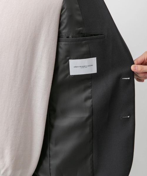 URBAN RESEARCH DOORS（アーバンリサーチドアーズ）の「『イージーケア』LIFE STYLE TAILOR　ウールライクストレッチジャケット（スーツジャケット・メンズ・グレー・LARGE/SMALL/X-LARGE/MEDIUM）」の21枚目の写真