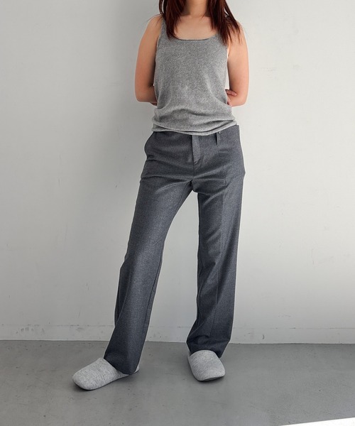 BASERANGE(ベースレンジ)の「BASERANGE RIM TANK(タンクトップ・レディース・グレー系その他・X-SMALL)」の5枚目の写真