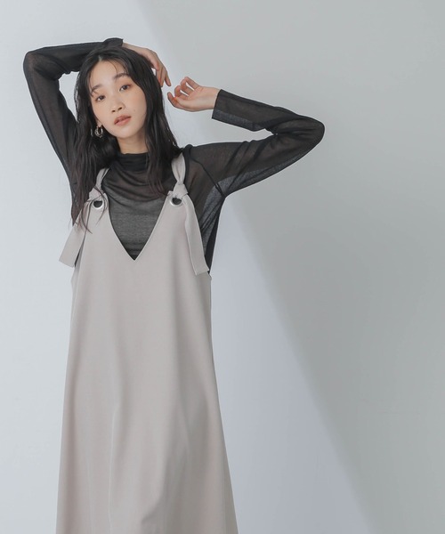 【セール】前後2wayベルトストラップワンピース(ワンピース)|nano・universe(ナノユニバース) 【セール】前後2wayベルトストラップワンピース(ワンピース)|nano・universe(ナノユニバース)