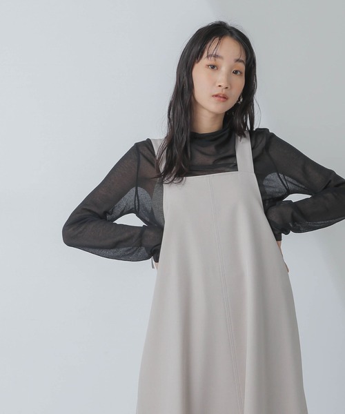 【セール】前後2wayベルトストラップワンピース(ワンピース)|nano・universe(ナノユニバース) 【セール】前後2wayベルトストラップワンピース(ワンピース)|nano・universe(ナノユニバース)