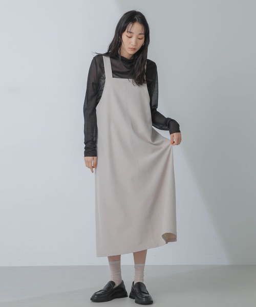 【セール】前後2wayベルトストラップワンピース(ワンピース)|nano・universe(ナノユニバース) 【セール】前後2wayベルトストラップワンピース(ワンピース)|nano・universe(ナノユニバース)