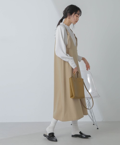 【セール】前後2wayベルトストラップワンピース(ワンピース)|nano・universe(ナノユニバース) 【セール】前後2wayベルトストラップワンピース(ワンピース)|nano・universe(ナノユニバース)