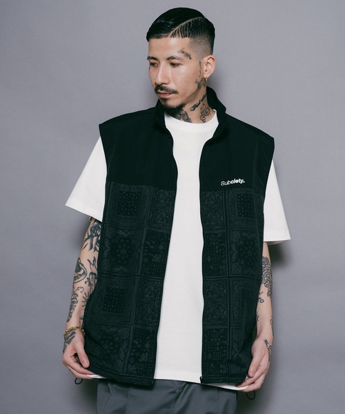 Subciety（サブサエティ）の「STAND NECK VEST（ベスト）」 - WEAR