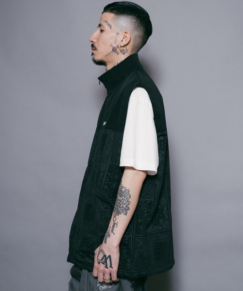 Subciety（サブサエティ）の「STAND NECK VEST（ベスト）」 - WEAR