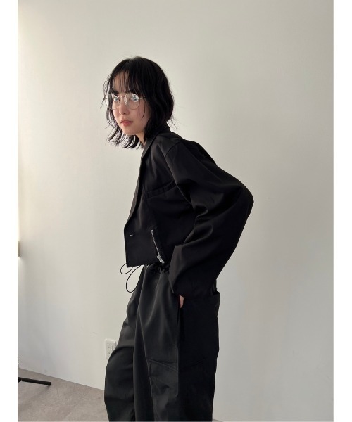 HANNE（アン）の「クロップドジャケット（テーラードジャケット）」 - WEAR
