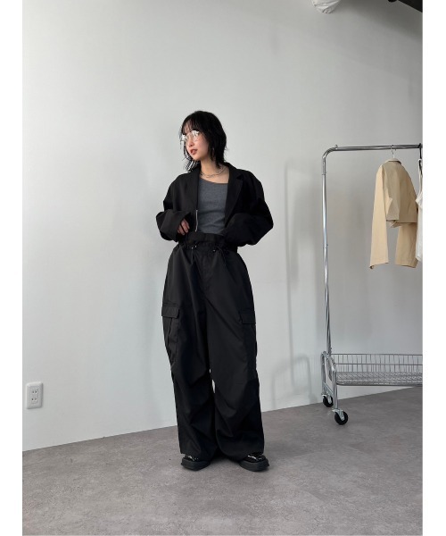 HANNE（アン）の「クロップドジャケット（テーラードジャケット）」 - WEAR