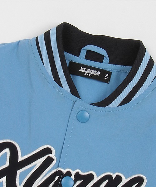 XLARGE KIDS（エクストララージキッズ）の「２WAYストレッチスタジャン（スタジャン・キッズ・ブルー/レッド/ライトグレー・100cm/110cm/120cm/130cm/140cm/90cm）」の9枚目の写真