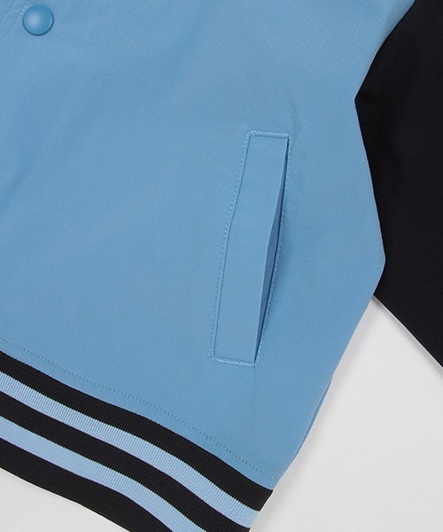 XLARGE KIDS（エクストララージキッズ）の「２WAYストレッチスタジャン（スタジャン・キッズ・ブルー/レッド/ライトグレー・100cm/110cm/120cm/130cm/140cm/90cm）」の12枚目の写真