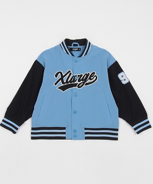 XLARGE KIDS（エクストララージキッズ）の「２WAYストレッチスタジャン（スタジャン・キッズ・ブルー/レッド/ライトグレー・100cm/110cm/120cm/130cm/140cm/90cm）」の20枚目の写真