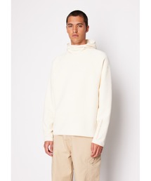 ARMANI EXCHANGE | 【A|X アルマーニ エクスチェンジ】AXロゴ　フーデッドモックネックスウェットパーカー（EC限定カラー含）(スウェット)