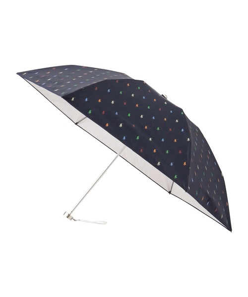 新品未使用ラルフローレン晴雨兼用折りたたみ傘50cm安全ロクロ POLO RALPH LAUREN 折りたたみ傘 遮光 晴雨兼用折りたたみ日傘