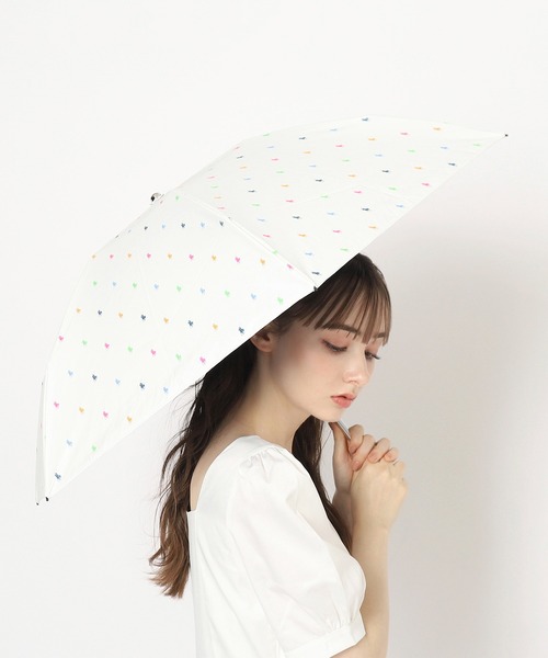 ポロ ラルフ ローレン 折りたたみ日傘 オフホワイト 晴雨兼用折りたたみ日傘】ポロ ラルフ ローレン (POLO RALPH
