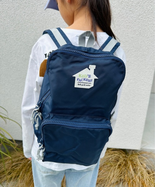 FREDRIK PACKERS（フレドリックパッカーズ）の「FREDRIK PACKERS / KID'S PACKERS（キッズ・パッカーズ） SNUG PACK KIDS（バックパック/リュック・キッズ・ネイビー/イエロー/パープル/ピンク/レッド/ブルー・ONESIZE）」の12枚目の写真