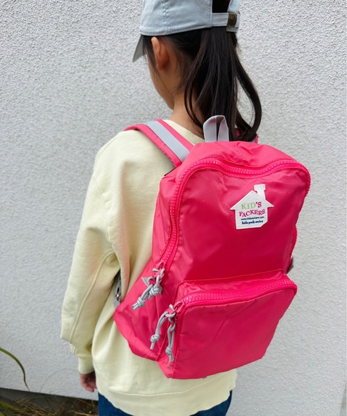 FREDRIK PACKERS（フレドリックパッカーズ）の「FREDRIK PACKERS / KID'S PACKERS（キッズ・パッカーズ） SNUG PACK KIDS（バックパック/リュック・キッズ・ネイビー/イエロー/パープル/ピンク/レッド/ブルー・ONESIZE）」の16枚目の写真