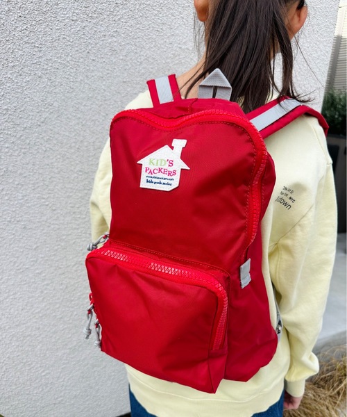 FREDRIK PACKERS（フレドリックパッカーズ）の「FREDRIK PACKERS / KID'S PACKERS（キッズ・パッカーズ） SNUG PACK KIDS（バックパック/リュック・キッズ・ネイビー/イエロー/パープル/ピンク/レッド/ブルー・ONESIZE）」の17枚目の写真