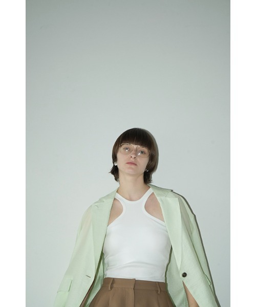 CLANE/クラネ/EDGY CUT TANK TOPS