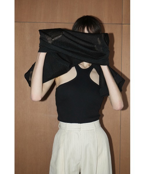 CLANE/クラネ/EDGY CUT TANK TOPS