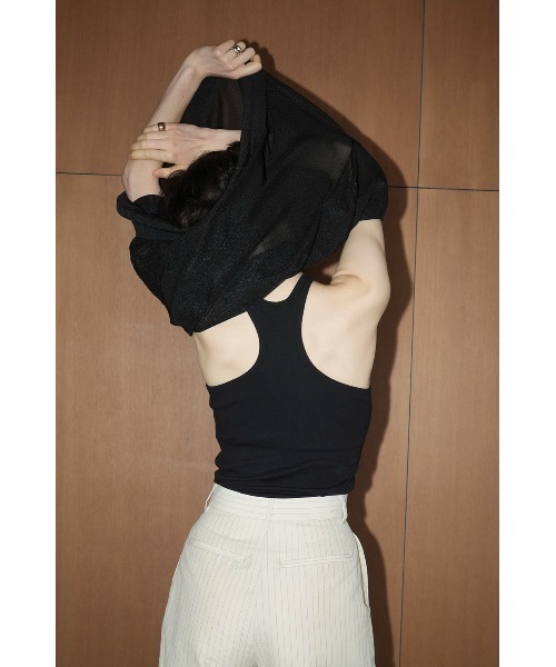 CLANE/クラネ/EDGY CUT TANK TOPS 【公式通販】