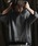ANGENEHMiAQl[j́umpa3412- Uneven texture sweater short sleeve hoodie p[J[ip[J[jvbubN