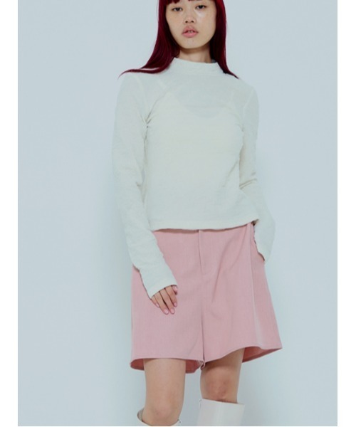 AMAIL（アマイル）の「Power gather pants（その他パンツ・レディース・グレー/ピンク・S/M）」の9枚目の写真