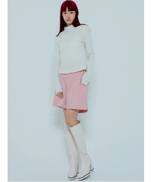 AMAIL（アマイル）の「Power gather pants（その他パンツ・レディース・グレー/ピンク・S/M）」の10枚目の写真