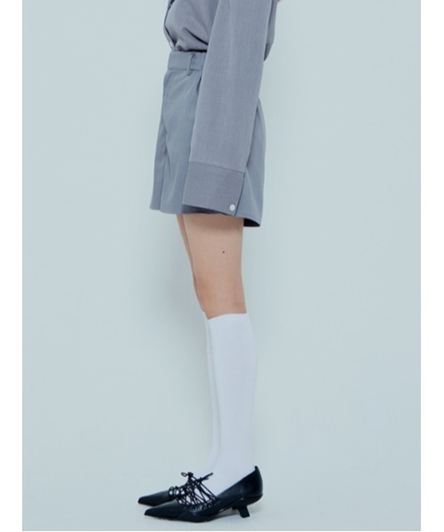 AMAIL（アマイル）の「Power gather pants（その他パンツ・レディース・グレー/ピンク・S/M）」の7枚目の写真