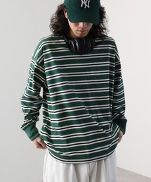 Classic multi-border T-shirt / ボーダーマルチボーダーロンT unisex