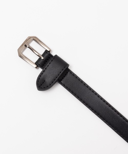 HusHusH(ハッシュアッシュ)の「HusHusH ハッシュアッシュ プレーンベルト(ベルト・レディース・ブラウン/キャメル/ブラック・フリー)」の9枚目の写真