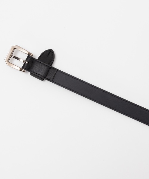 HusHusH(ハッシュアッシュ)の「HusHusH ハッシュアッシュ プレーンベルト(ベルト・レディース・ブラウン/キャメル/ブラック・フリー)」の5枚目の写真