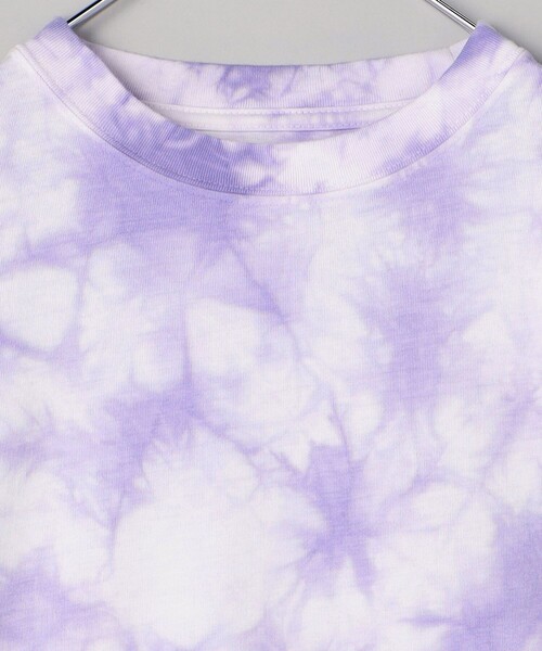 FREAK'S STORE（フリークスストア）の「限定展開 MALIBU SHIRTS/マリブシャツ Tie dye T-shirts / タイダイ Tシャツ / MS21TA009（Tシャツ/カットソー・メンズ・パープル/イエロー/グレー・LARGE/X-LARGE/SMALL/MEDIUM）」の5枚目の写真