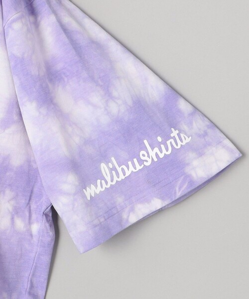 FREAK'S STORE（フリークスストア）の「限定展開 MALIBU SHIRTS/マリブシャツ Tie dye T-shirts / タイダイ Tシャツ / MS21TA009（Tシャツ/カットソー・メンズ・パープル/イエロー/グレー・LARGE/X-LARGE/SMALL/MEDIUM）」の6枚目の写真