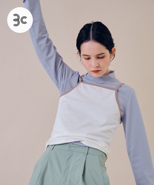 キャミソール cwtch　ORGANIC CT BICOLOR CAMISOLE cwtch ORGANIC CT BICOLOR CAMISOLE（キャミソール）｜THE