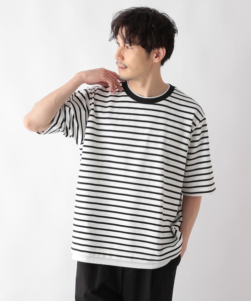 HUGO クルーネック Tシャツ Dero222 関税 送料込 クルーネックTシャツ《半袖》《ウール100%》 (ACCS4302-33