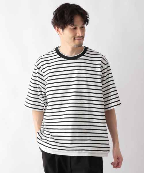 セール】クルーネックレイヤードCOOL/半袖/986807（Tシャツ