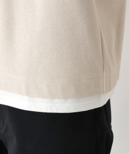GLOBAL WORK（グローバルワーク）の「クルーネックレイヤードCOOL/半袖/986807（Tシャツ/カットソー）」 - WEAR