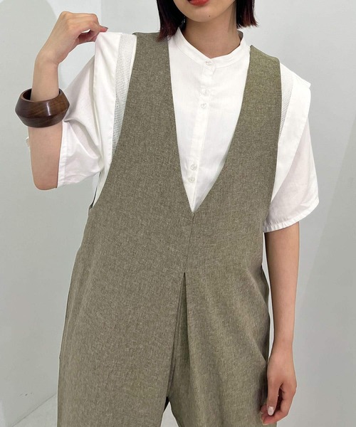 【セール】パイピングレイヤードシャツ（シャツ/ブラウス）｜KBF（ケイビーエフ）