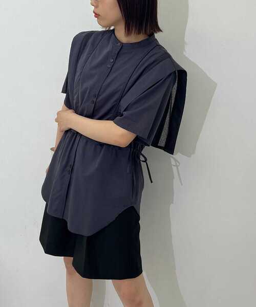 【セール】パイピングレイヤードシャツ（シャツ/ブラウス）｜KBF（ケイビーエフ）