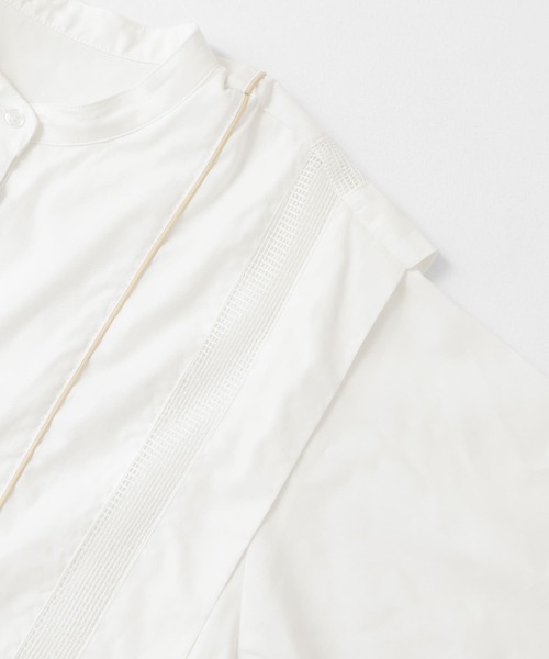 【セール】パイピングレイヤードシャツ（シャツ/ブラウス）｜KBF（ケイビーエフ）