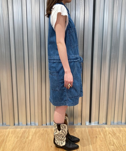 セール】ノースリーブデニムワンピース（ワンピース）｜MARANT